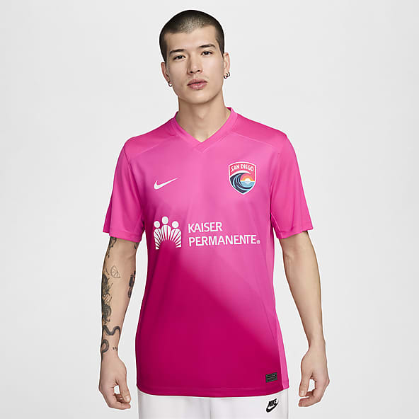 Pink Soccer Jerseys. Nike